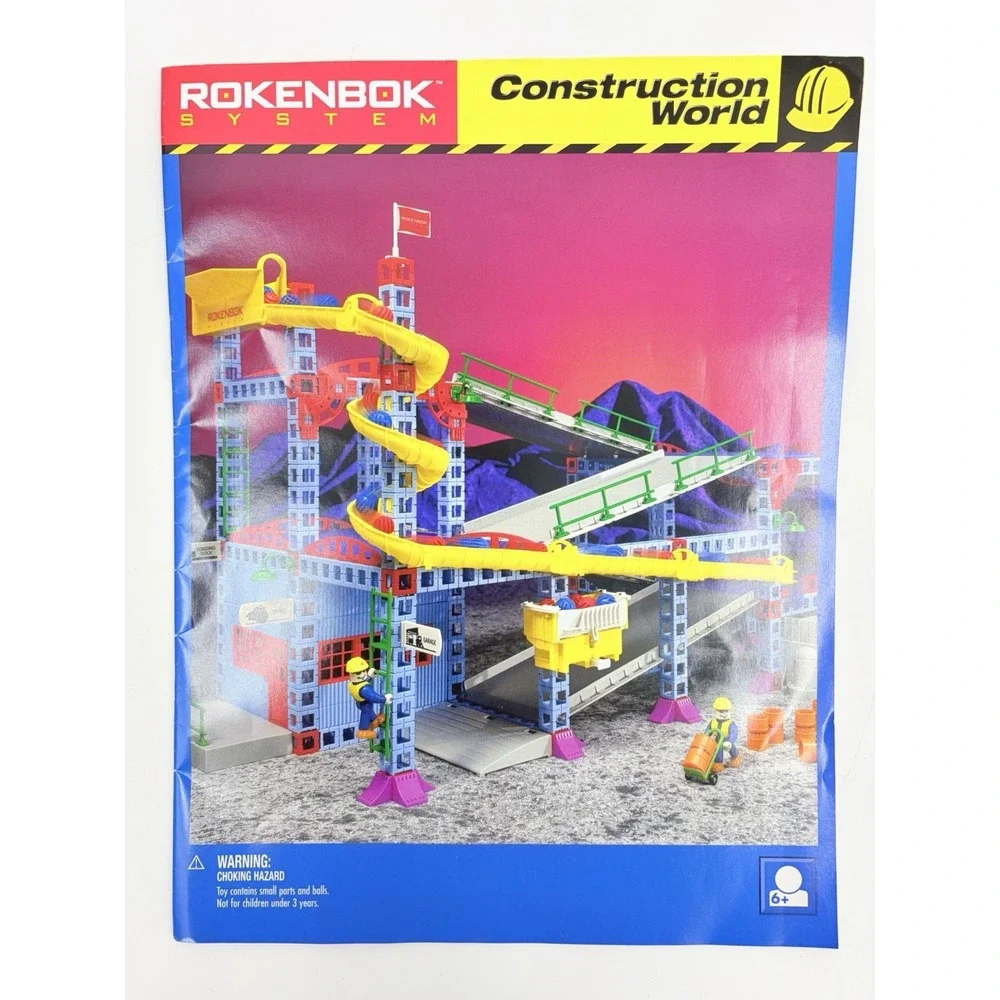 Rokenbok Construction World Instruction Manual and Extras